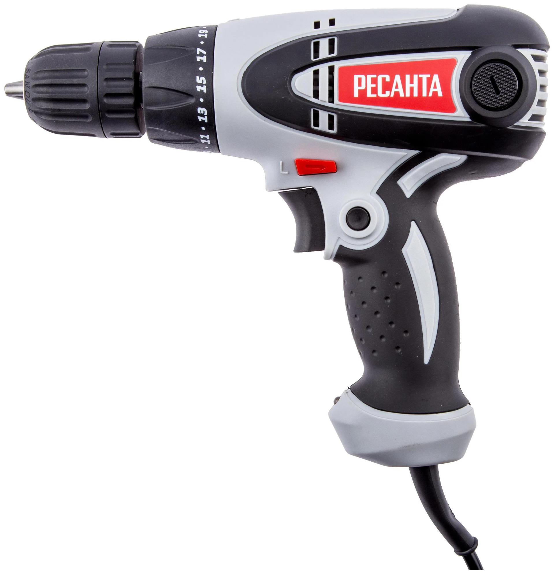 Изображение Шуроповерт Ресанта СШ-550-1 (25 Н·м/550 Вт ///) ()