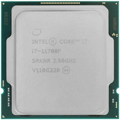Изображение Процессор Intel Core i7-11700F (2500 МГц, LGA1200) (OEM)