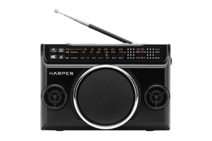 Изображение Радиоприемник Harper HRS-640 черный