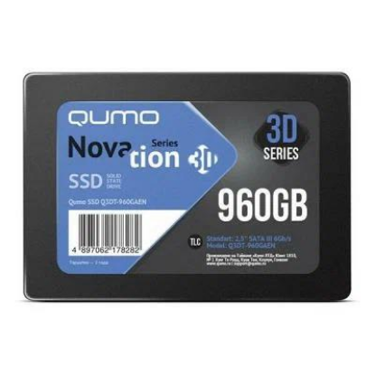 Изображение SSD диск Qumo Novation 960 Гб 2.5" (Q3DT-960GSCY)