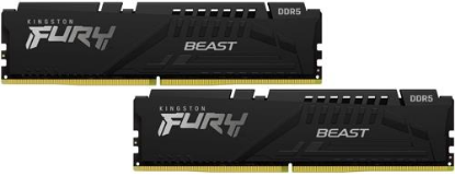 Изображение Оперативная память 2x16 GB DDR5 Kingston Fury Beast KF552C40BBK2-32 (41600 Мб/с, 5200 МГц, CL40)