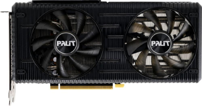 Изображение Видеокарта Palit GeForce RTX 3050 Dual 8 Гб (NVIDIA GeForce RTX 3050, GDDR6)/(NE63050019P1-190AD)