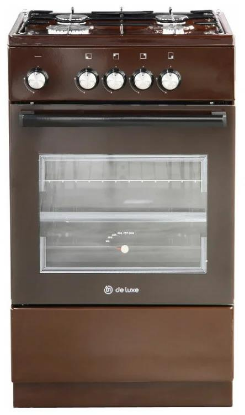 Изображение Плита De luxe 5040.48Г (Щ)-014,коричневый