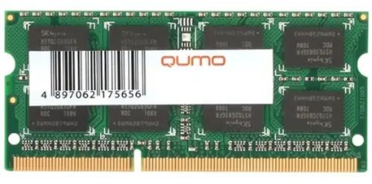 Изображение Оперативная память 4 GB DDR3 Qumo QUM3S-4G1333С9 (10600 МБ/с, 1333 МГц, CL9)