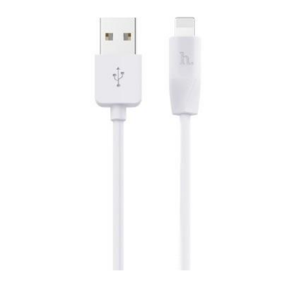 Изображение Кабель соединительный Hoco HC-32021 X1 USB 2.0 A Lightning 8P белый 3 м