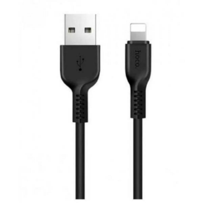 Изображение Кабель соединительный Hoco HC-68808 X20 USB 2.0 A Lightning 8P черный 1 м