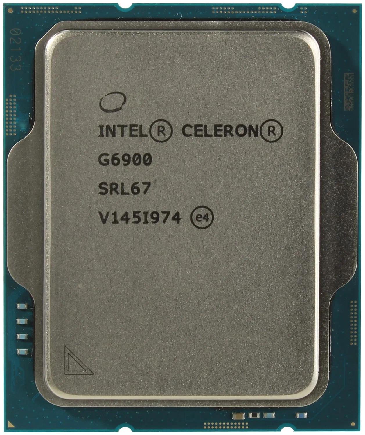 Изображение Процессор Intel Celeron G6900 (3400 МГц, LGA1700) (OEM)