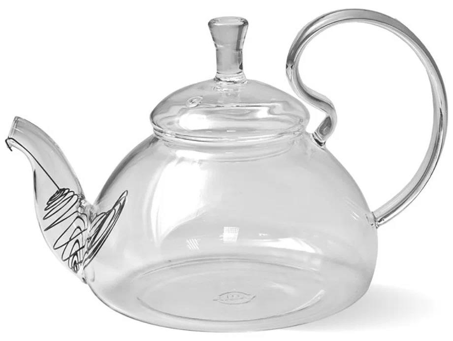 Изображение Чайник заварочный TimA TP097 Дикая вишня (прозрачный/1,1 л )