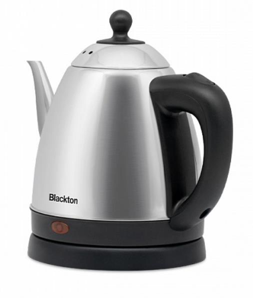 Изображение Электрический чайник Blackton Bt KT1801S (1500 Вт/1,2 л /сталь, пластик/черный, серебристый)