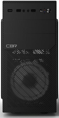 Изображение Корпус CBR RD850 (mATX, Mini-ITX, черный, 450 Вт)/(PCC-MATX-RD850-450W)