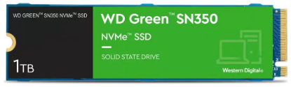 Изображение SSD диск Western Digital Green SN350 1000 Гб 2280 (WDS100T3G0C)