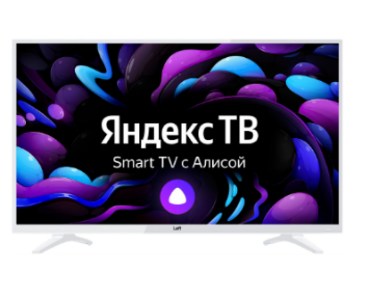 Изображение Телевизор Leff 43F541T 43" 1080p Full HD Smart TV белый