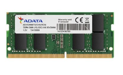 Изображение Оперативная память 8 GB DDR4 ADATA Premier AD4S26668G19-SGN (21300 МБ/с, 2666 МГц, CL19)