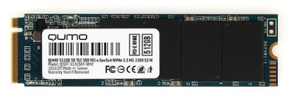 Изображение SSD диск Qumo Novation 512 Гб 2280 (Q3DT-512GSKF-NM2)