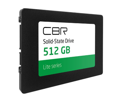 Изображение SSD диск CBR Lite 512 Гб 2.5" (SSD-512GB-2.5-LT22)