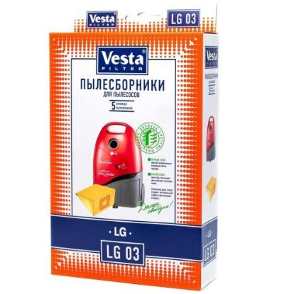 Изображение Мешки-пылесборники Vesta filter LG 03