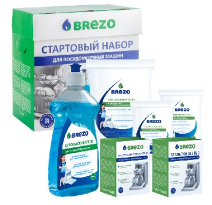 Изображение BREZO 87840 Стартовый набор для посудомоечной машины