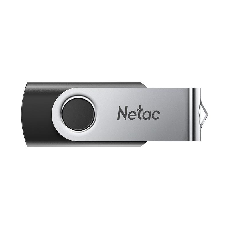 Изображение USB flash NETAC U505,(USB 3.0/32 Гб)-серебристый, черный (NT03U505N-032G-30BK)