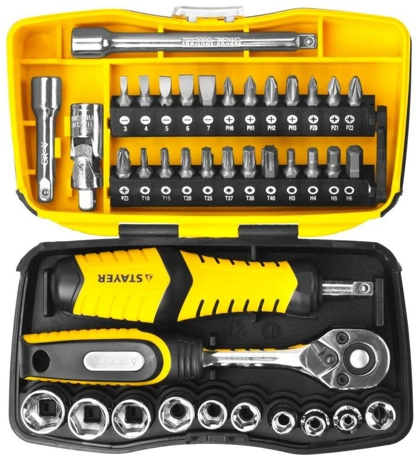 Изображение Набор инструментов STAYER 25135-H39, 39 шт