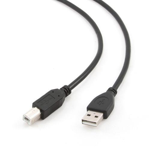 Изображение Кабель соединительный Filum FL-CPro-U2-AM-BM-1.8M USB 2.0 A USB 2.0 B черный 1,8 м