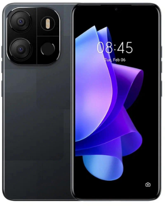 Изображение Смартфон TECNO POP 7 (64 Гб/2 Гб) черный