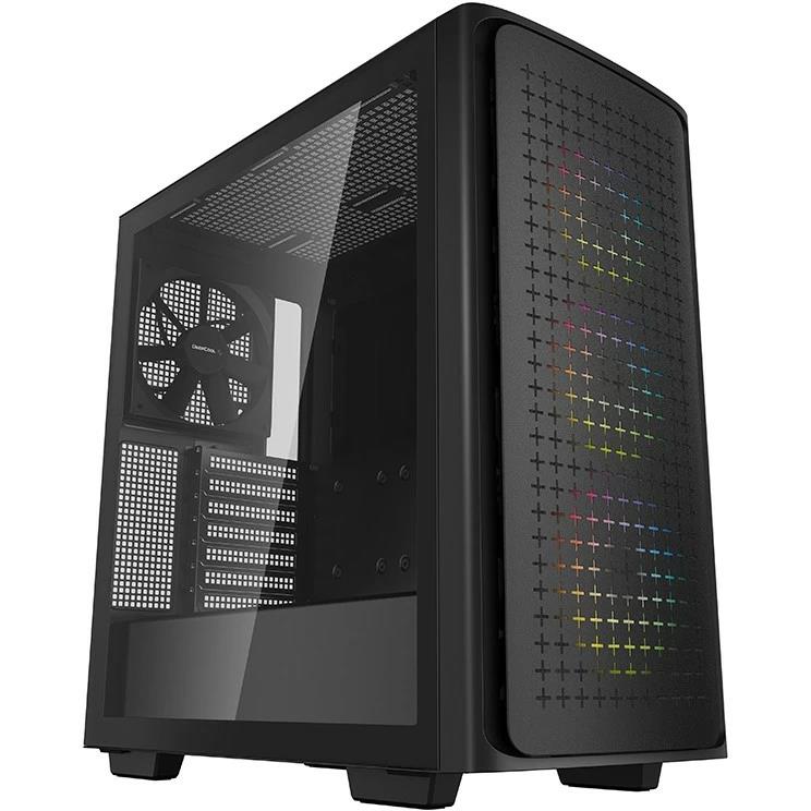 Изображение Корпус Deepcool CK560 (mATX, ATX, Mini-ITX, EATX, черный, без БП)/(R-CK560-BKAAE4-G-1)