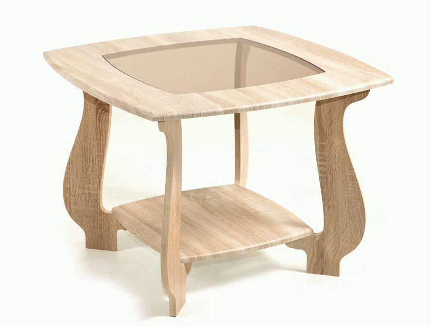 Изображение ЖУРНАЛЬНЫЕ И СЕРВИРОВОЧНЫЕ СТОЛИКИ БИТЕЛ СЖ-22 Дуб Сонома