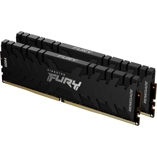 Изображение Оперативная память 2х8 GB DDR4 Kingston Fury Renegade Black (36800 МБ/с, 4600 МГц, CL19)