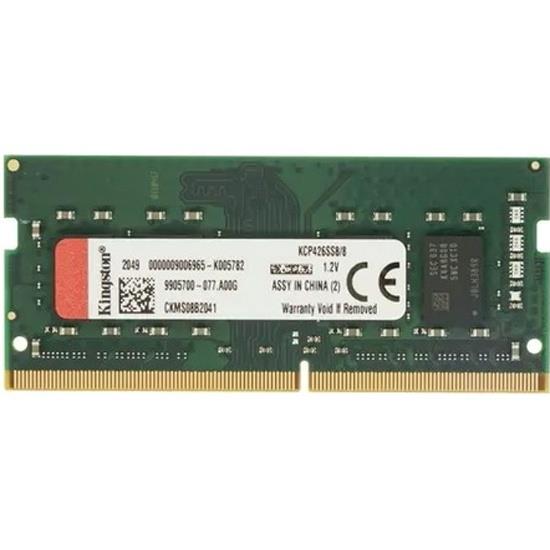 Изображение Оперативная память 8 GB DDR4 Kingston KCP426SS8/8 (21300 МБ/с, 2666 МГц, CL17)