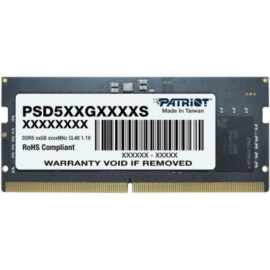 Изображение Оперативная память 16 GB DDR5 Patriot Signature (38400 Мб/с, 4800 МГц, CL40)