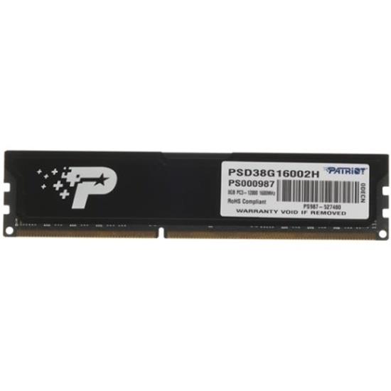 Изображение Оперативная память 8 GB DDR3 Patriot Signature (12800 МБ/с, 1600 МГц, CL11)