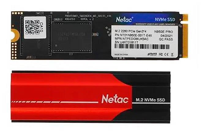 Изображение SSD диск NETAC N950E Pro 1000 Гб 2280 (NT01N950E-001T-E4X)