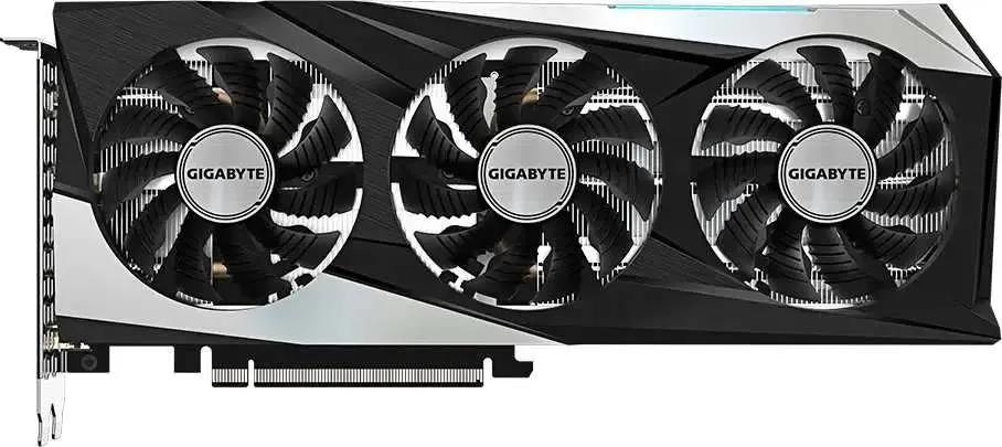 Изображение Видеокарта GIGABYTE NVIDIA GeForce RTX 3060 12 Гб (NVIDIA GeForce RTX 3060, GDDR6)/(GV-N3060GAMING OC-12GD 2.0)