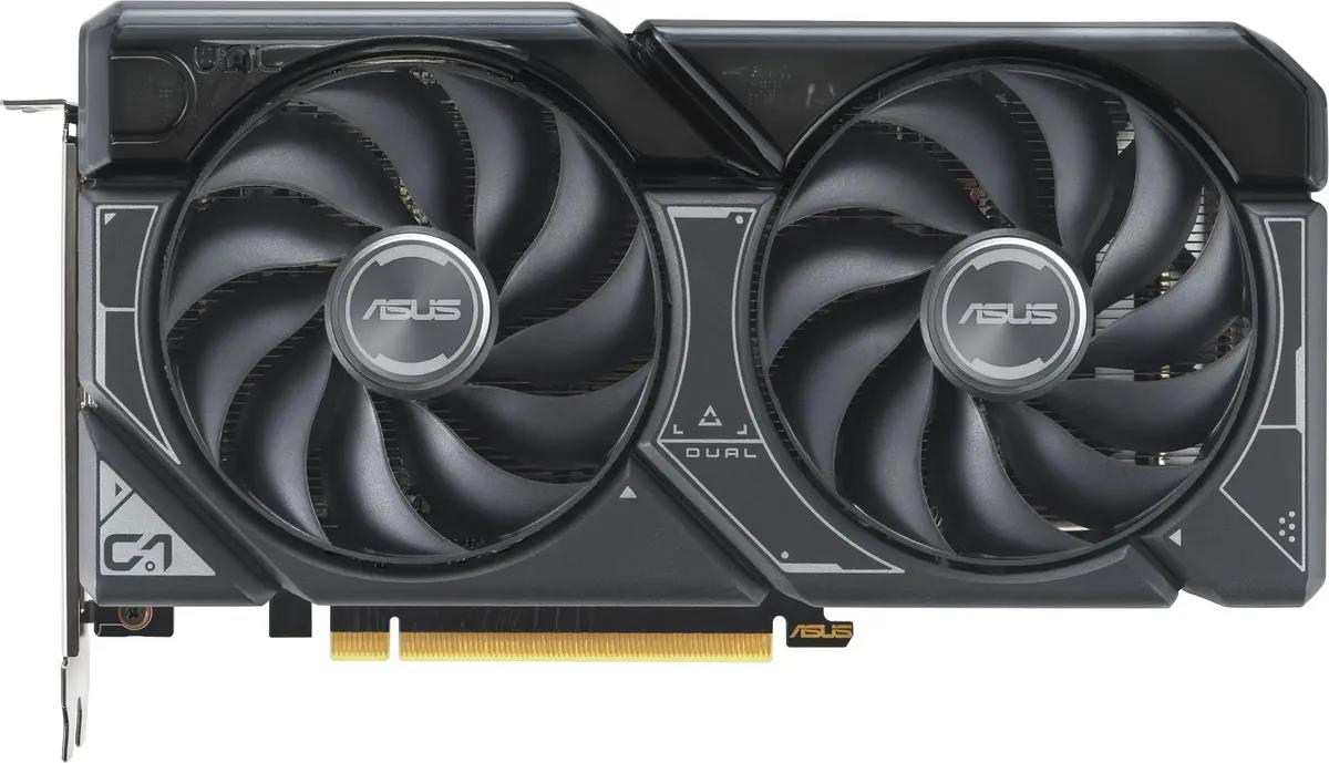 Изображение Видеокарта Asus NVIDIA GeForce RTX 4060 Ti 16 Гб (NVIDIA GeForce RTX 4060TI, GDDR6)/(DUAL-RTX4060TI-O16G)