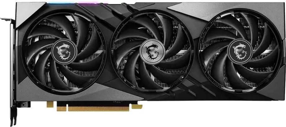 Изображение Видеокарта MSI NVIDIA GeForce RTX 4060 Ti 16 Гб (NVIDIA GeForce RTX 4060TI, GDDR6)/(4060TI GAMIN X SLIM 16G)