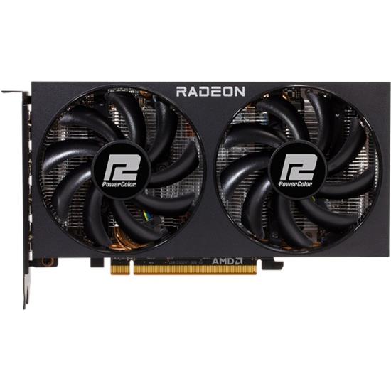 Изображение Видеокарта PowerColor AMD Radeon RX 6650 XT FIGHTER 8 Гб (AMD Radeon RX 6650XT, GDDR6)/(AXRX 6650XT 8GBD6-3DH)