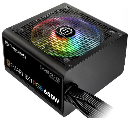 Изображение Блок питания Thermaltake Smart BX1 RGB (PS-SPR-0650NHSABE-1) (650 Вт )