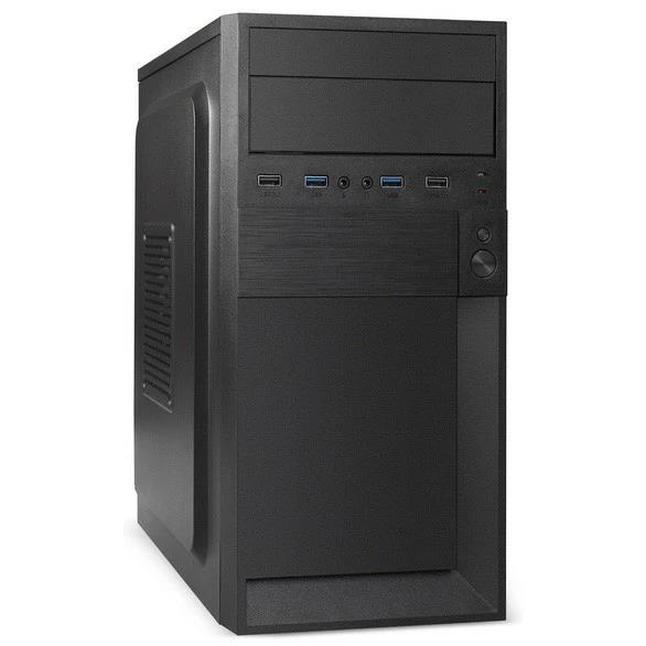 Изображение Корпус ExeGate BAA-105U2-01-AAA350 (mATX, черный, 350 Вт)/(EX291145RUS)