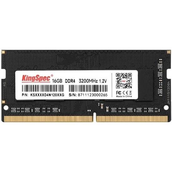 Изображение Оперативная память 16 GB DDR4 KingSpec KS3200D4N12016G (25600 МБ/с, 3200 МГц, CL17)