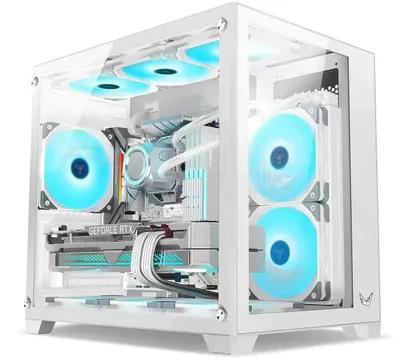 Изображение Корпус Formula CRYSTAL Z5 (mATX, Mini-ITX, белый, без БП)/()