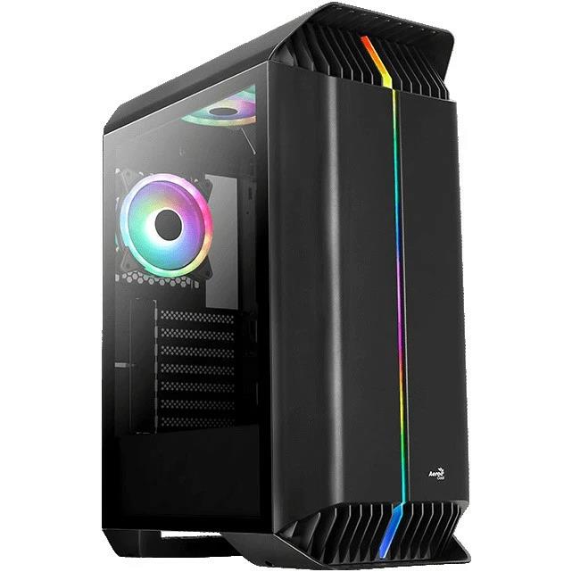 Изображение Корпус AeroCool Gladiator Duo-G-BK-v1 (mATX, ATX, Mini-ITX, черный, без БП)/(ACCM-PB27033.11)