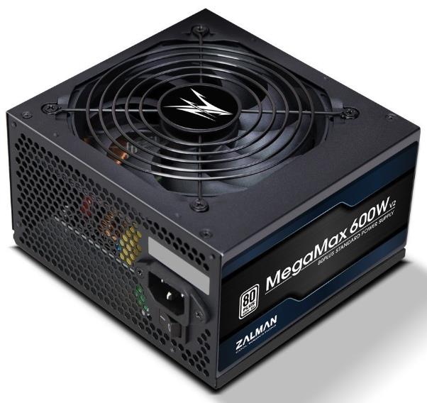 Изображение Блок питания Zalman MegaMax (ZM600-TXII (V2)) (600 Вт )