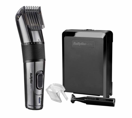 Изображение Машинка для стрижки  BaByliss E978E, серебристый, черный