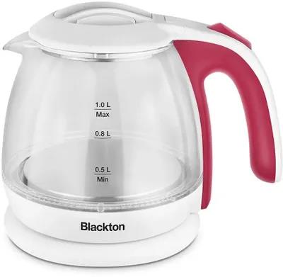 Изображение Электрический чайник Blackton Bt KT1801G (1500 Вт/1 л /стекло, пластик/розовый, белый)