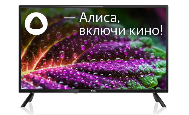 Изображение Телевизор BBK 32LEX-7257/TS2C 32" 720p HD Smart TV черный