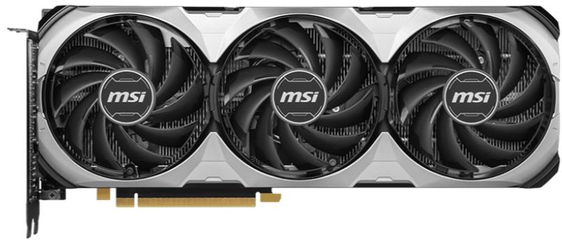 Изображение Видеокарта MSI Nvidia GeForce RTX 4060 Ti 8 Гб (NVIDIA GeForce RTX 4060TI, GDDR6)/(RTX4060Ti VENTUS 3X E 8G OC)