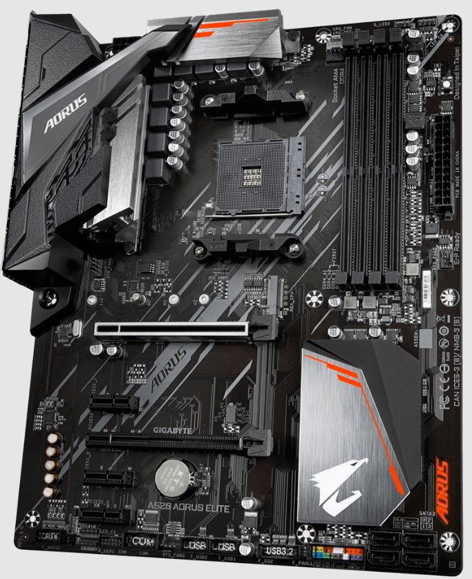 Изображение Материнская плата AM4 GIGABYTE A520 AORUS ELITE (Rev 1.2)