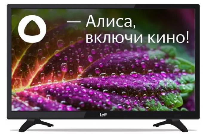 Изображение Телевизор Leff 24F560T 24" 1080p Full HD Smart TV черный