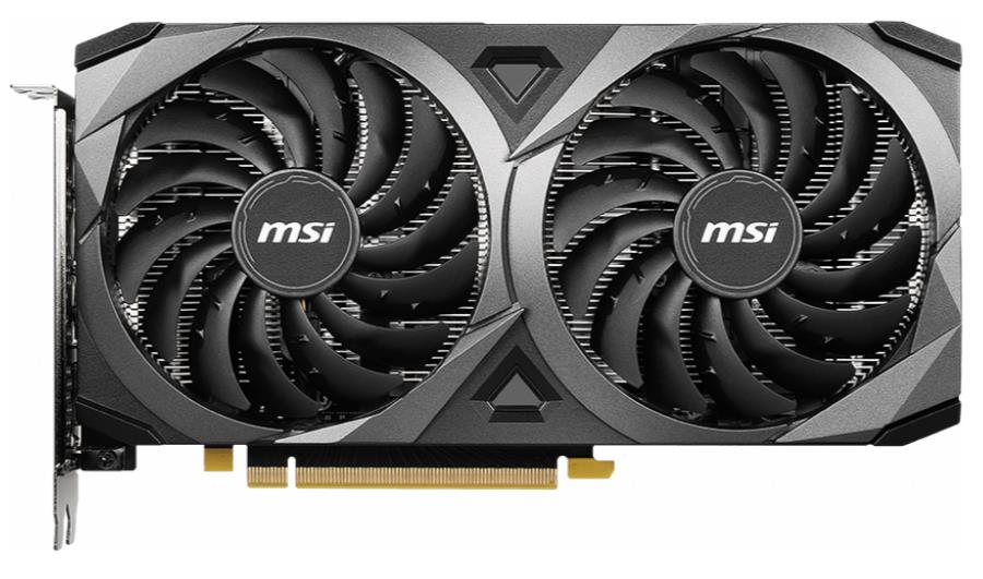 Изображение Видеокарта MSI Nvidia Geforce RTX 3060 VENTUS 2X 12G 12 Гб (NVIDIA GeForce RTX 3060, GDDR6)/(RTX 3060 VENTUS 2X 12G)