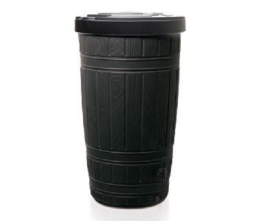 Изображение ПРОЧЕЕ PROSPERPLAST Водосборник Woodcan 265л черный IDW0265-S411